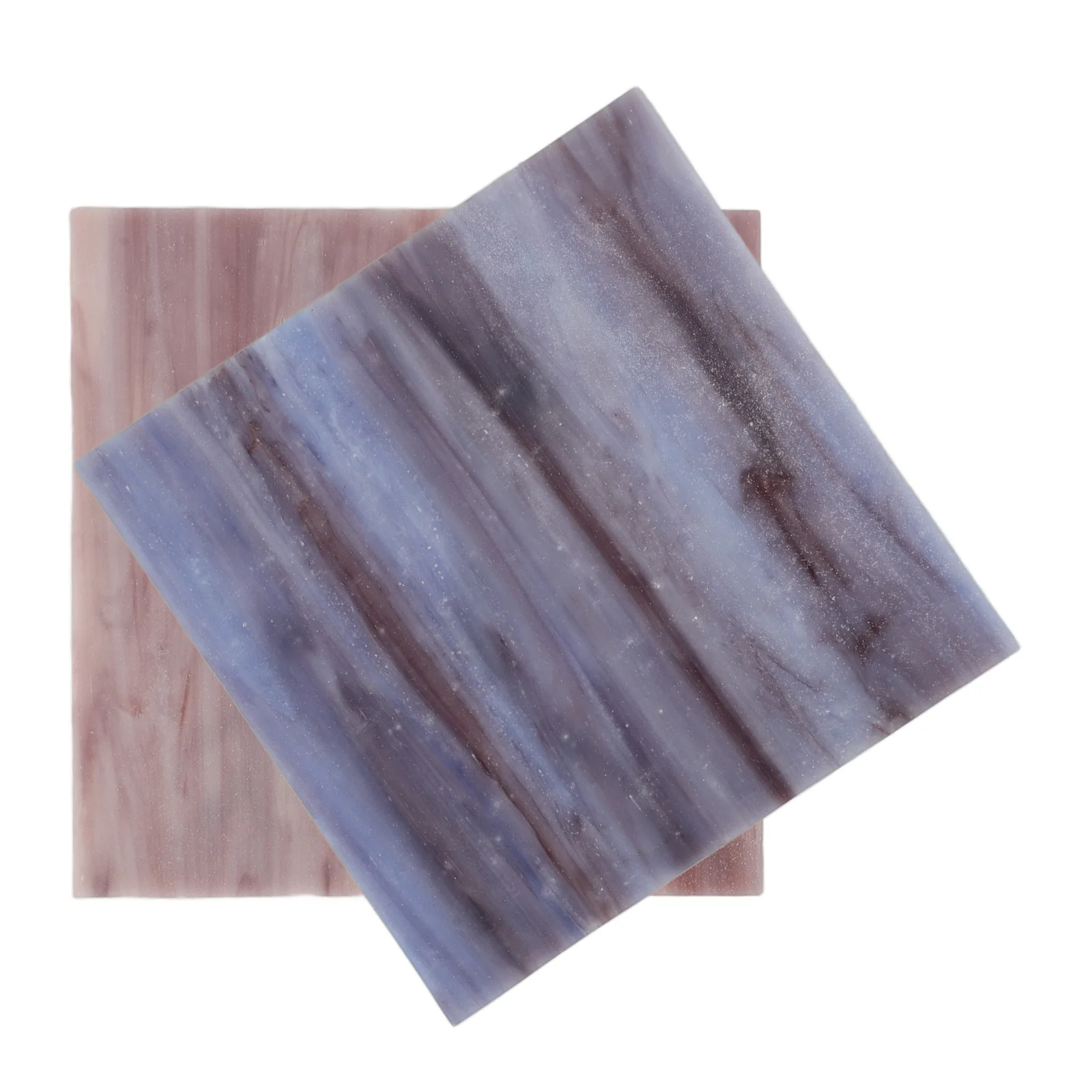 

2Pcs DIY Glass Pieces Craft Material Colorful Tiles for Picture Frames Vase Making Garden Arts Decor Stained Glass Supplies Home