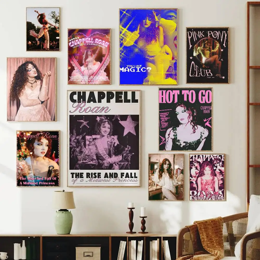 1PC American Singer Chappell Roan Poster Self-adhesive Art W