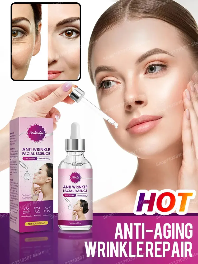 

Moisturizing Face Facial Serum To Fine Lines Around The Eyes Crow's Neck Wrinkl Care Essence