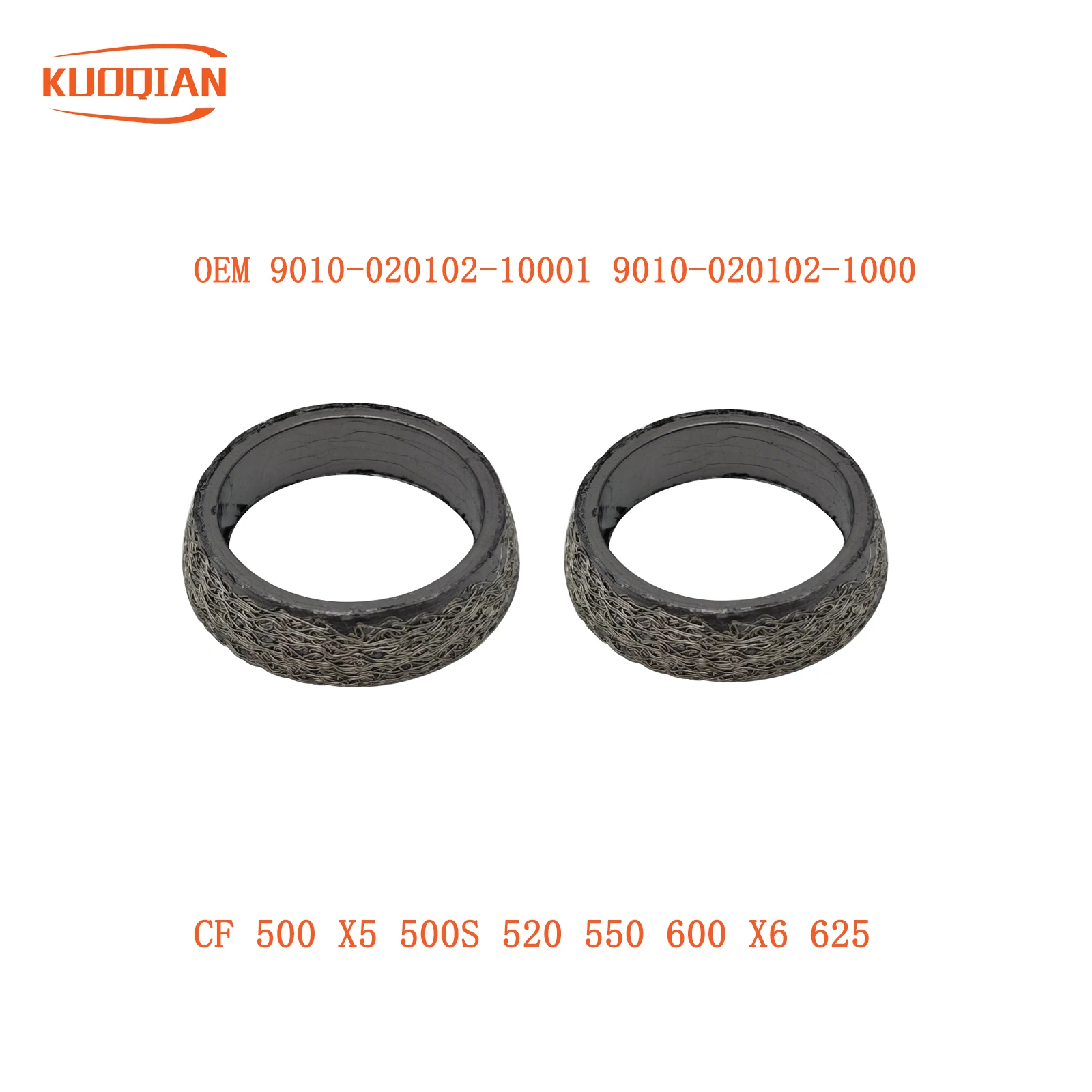 Exhaust Gasket Seal Muffler Collar For CF 500 X5 500S 520 550 600 X6 625 OEM  9010-020102-10001 9010-020102-1000