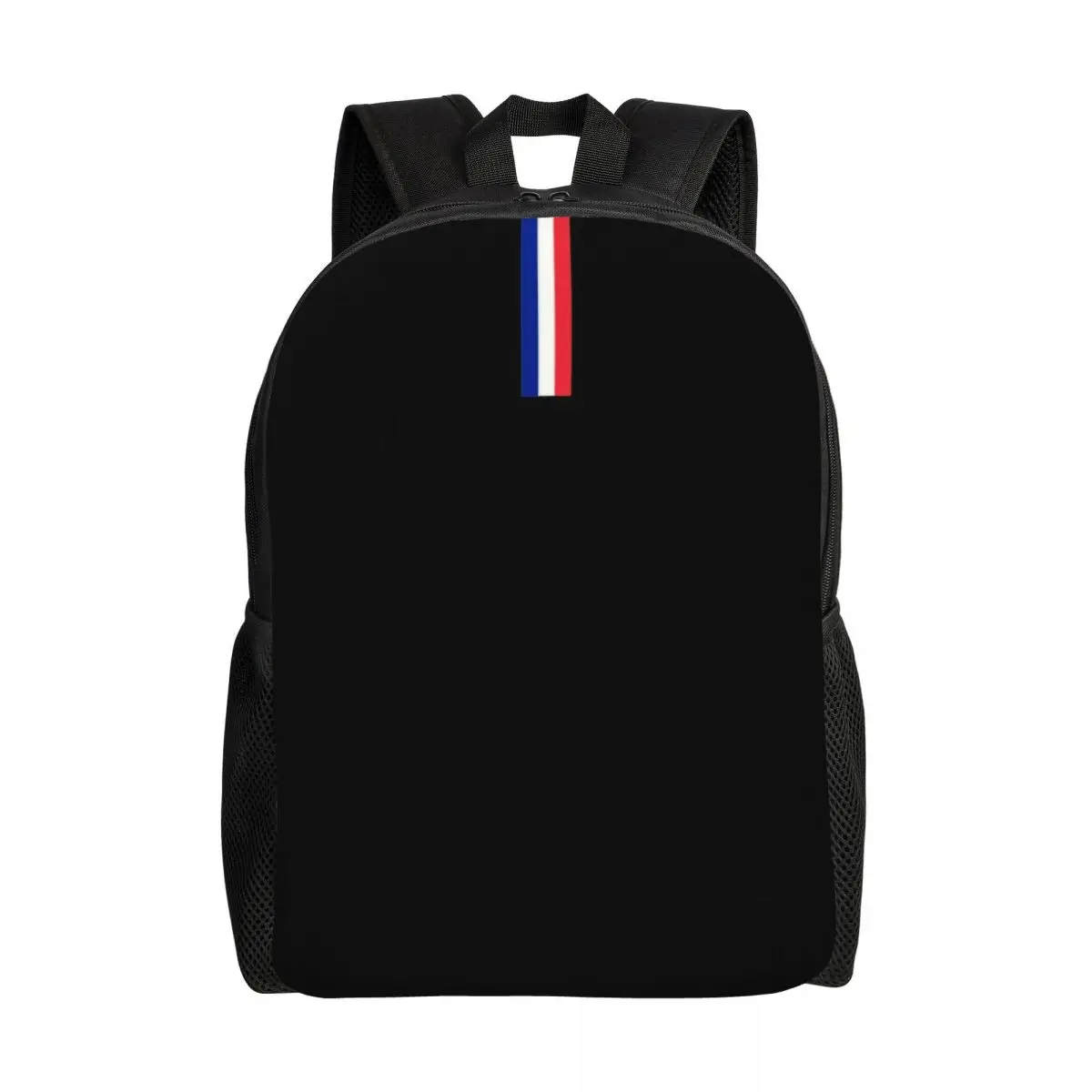 Personalized Flag Of France Backpack Women Men Fashion Bookbag for College School France Patriotic Bags