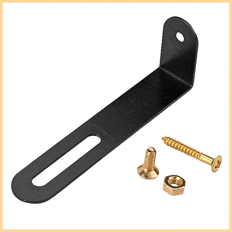 Electric Guitar Support Parts Scratchplate Bracket With Nut Gold Screws For Gibson Epiphone Les Paul LP Guitar Pickguard