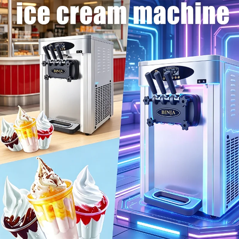 Other Snack Machines/ Pre-cooling Fruit Soft Serve Ice Cream   Machine/ Ice Cream Machine