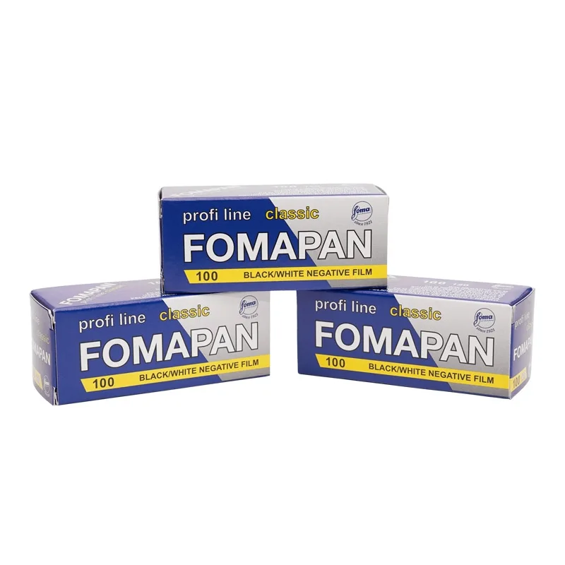 1-10 لفات Fomapan Classic 100 120 مللي متر أبيض وأسود فيلم سلبي ISO 100 فيلم ريترو مناسب لكاميرا فيلم Kodak Fujifilm 120