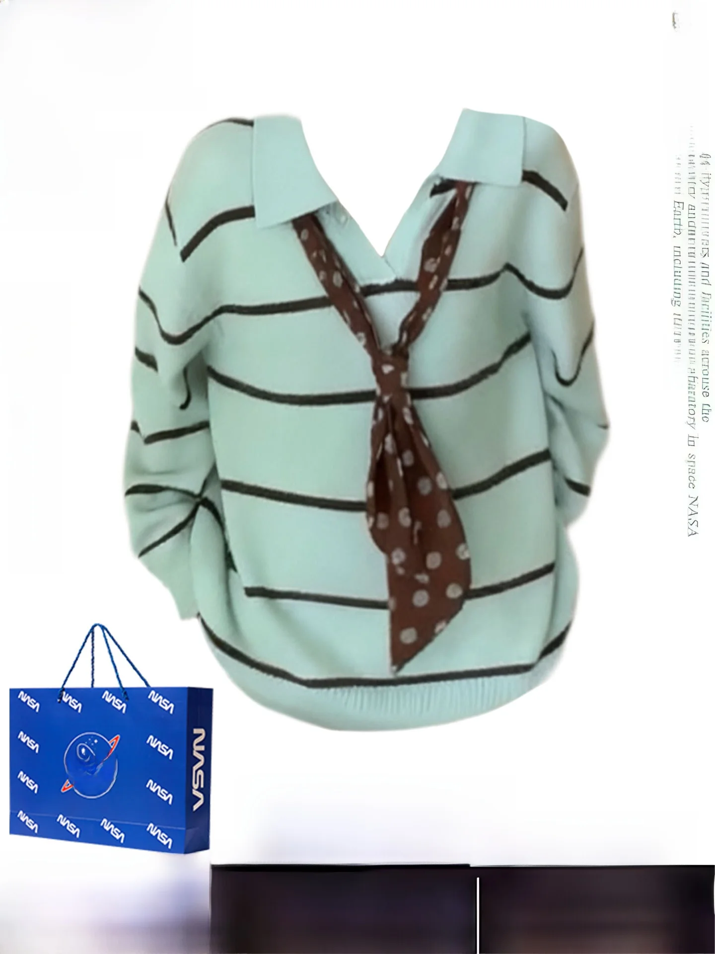 

Свободный женский свитер Ne в стиле ретро Sle Thiened Mint een Long Sve, осенне-зимний вязаный топ Lazy Sle