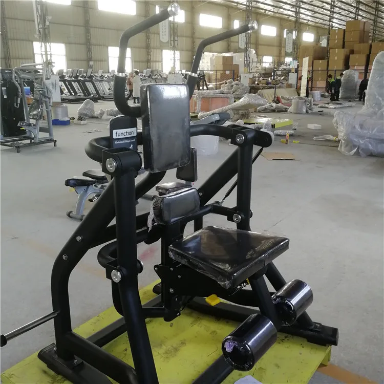 -PL20 Hot Selling Commercial Gym Equipment Plated Loaded Abdominal Crunch Abs Machine Bodybuilding Machine Gym Manufacturer