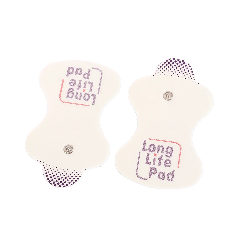 2 Stuks Lange Levensduur Pad Elektrode Massage Pads Kabel Voor Digitale Tientallen Acupunctuur Apparaat Lichaam Massager Therapie Machine