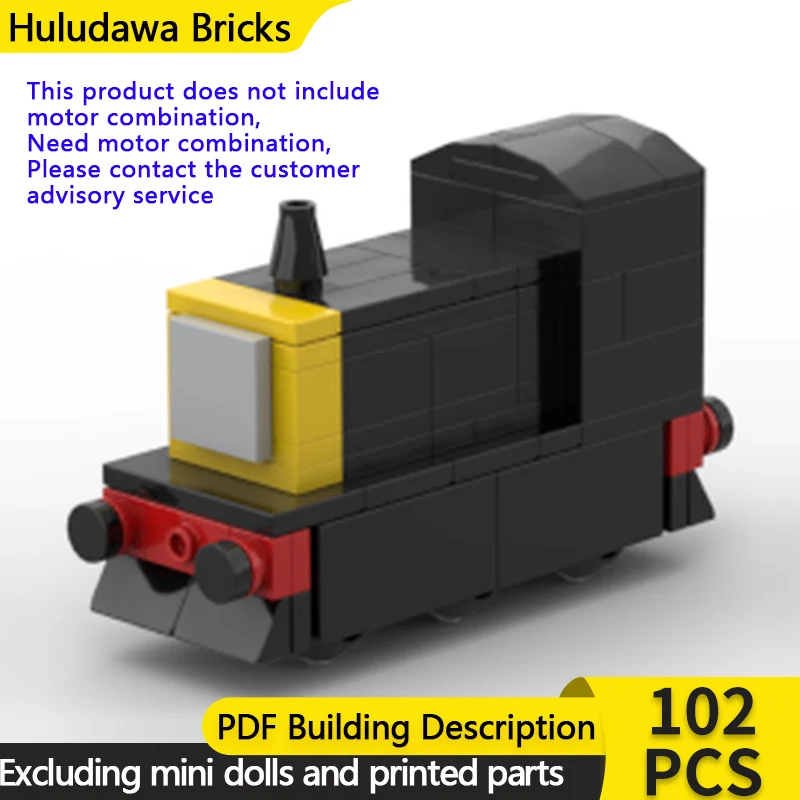 

Popular Anime City Car Model MOC Building Bricks Steam Locomotive Modular Technology Gifts Holiday Assemble Children Toys Suit