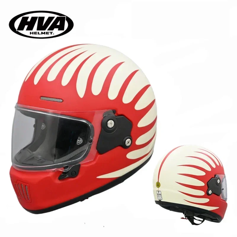 Motorcycle Helmet ABS Indian Helmet Transparent Lens Suitable for Autumn and Winter Riding Full Helmet for Men and Women