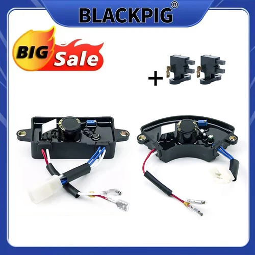 Generador de gasolina GX160 2KW 3KW AVR, estabilizador regulador de voltaje automático monofásico 220V para piezas de generador 168F