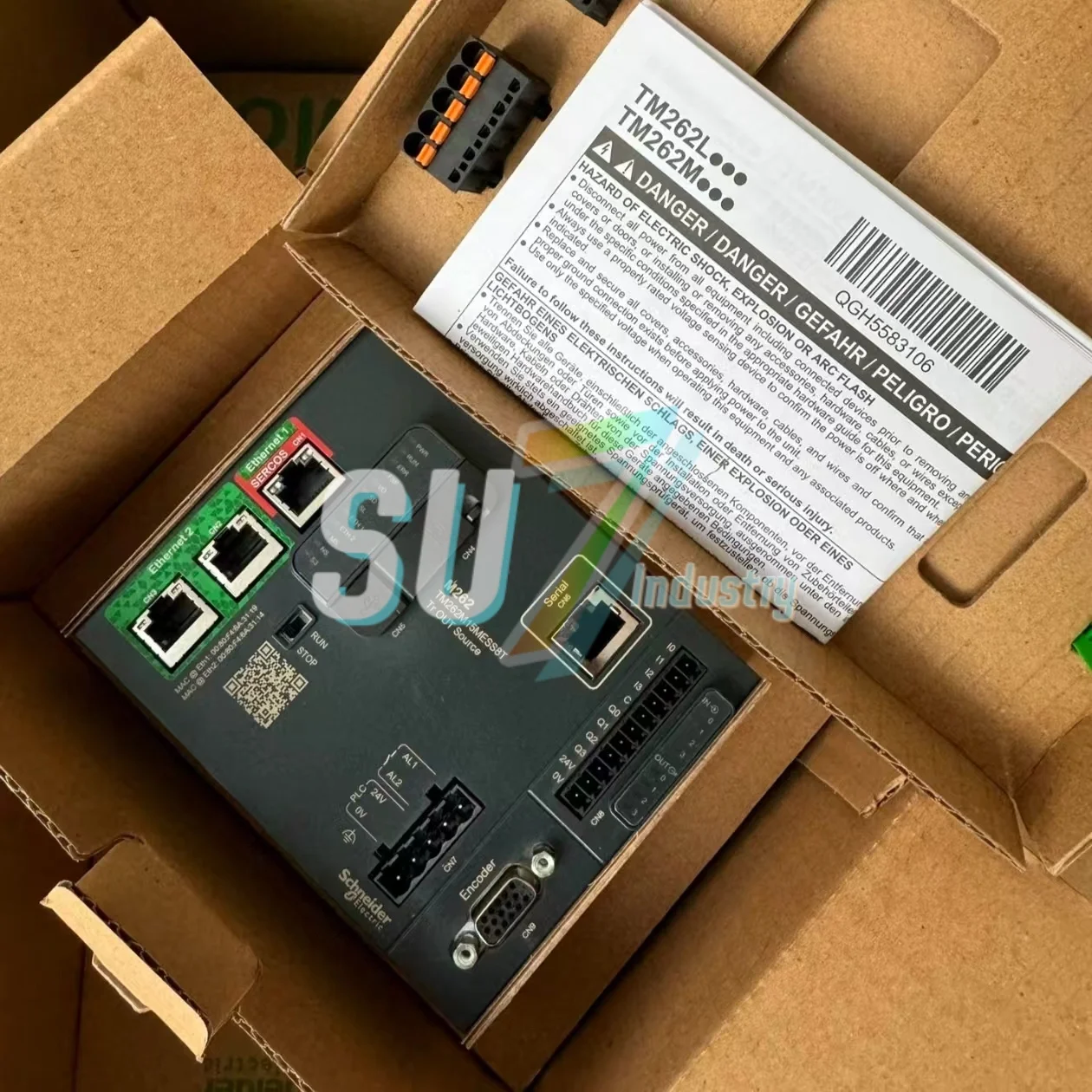 

PLC Module TM262L20MESE8T TM262M15MESS8T New In box