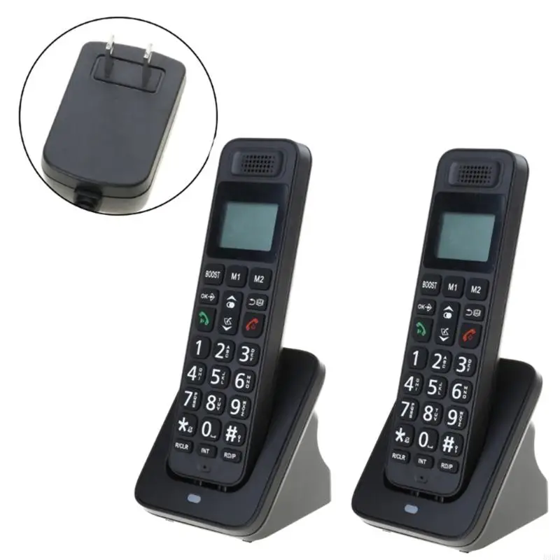 D1018 Home Telephone Handheld Wireless Phone with Clear Sound and Low Radiation with DECT Technology for Families 896C