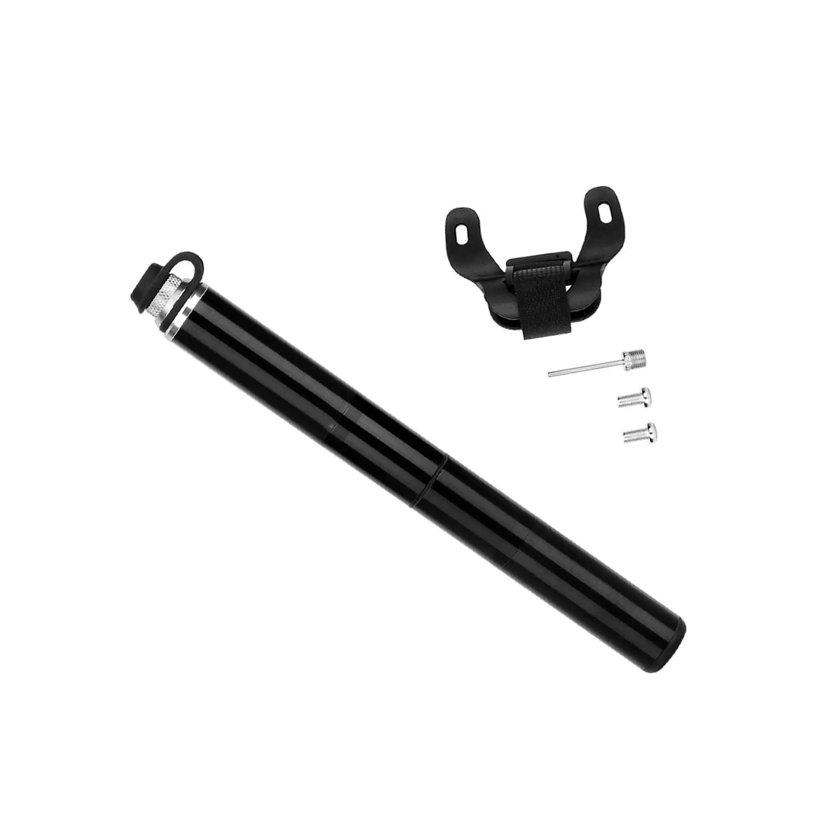 Portable Bike Pumps Bicycle Pump Accessories Include Mount Bracket Tire Pump Bike Air Pump for Road Bike Mountain Bike Football