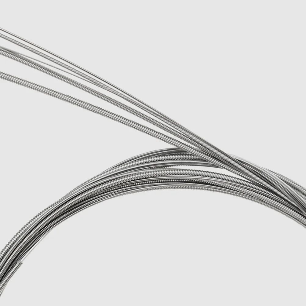 

6pcs Electric Guitar Strings Universal Folk Acoustic Replacement Metal String Set For Professional Musicians Guitar Supplies