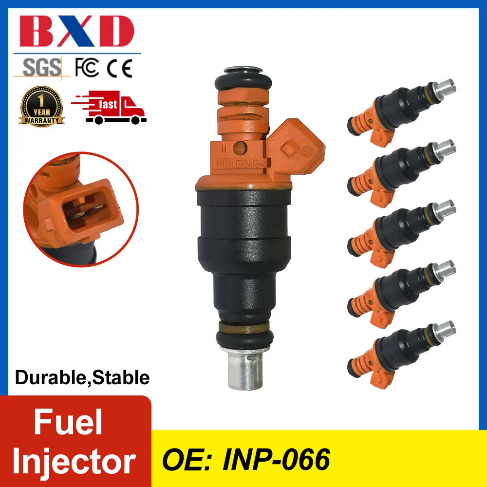 1/6PCS Fuel Injector INP-066 For CHRYSLER GRAND VOYAGER, LEBARON, VOYAGER, DODGE CARAVAN, DAYTONA, DYNASTY, GRAND CARAVAN