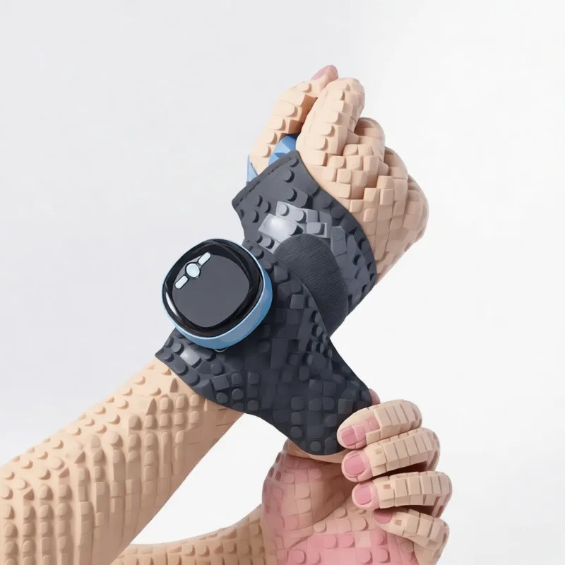 

Умная защита запястья Recovery — графеновый тепло- и импульсный массаж для снятия усталости рук, регулируемая поддержка, легкий и портативный