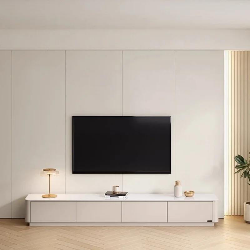 أثاث غرفة المعيشة المنزلي الشمال الحديثة بسيطة الزجاج المقسى طاولة القهوة تلفزيون خزانة طاولات القهوة الرخيصة طاولة جانبية مكتب #2