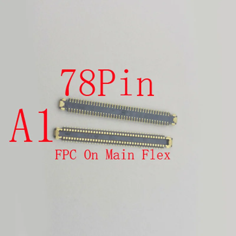 2-50Pcs Usb Charger Lcd Display FPC Connector Plug For Samsung Galaxy A15 A155 A33 A336 A73 A25 A35 A356 A55 A53 A536 40 78 Pin