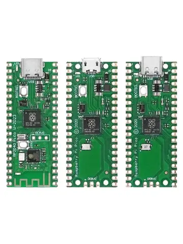Raspberry Pi Pico Board RP2040 PICO W Dual-Core 264KB ARM Low-Power Microcomputers High-Performance Cortex-M0+ Processor