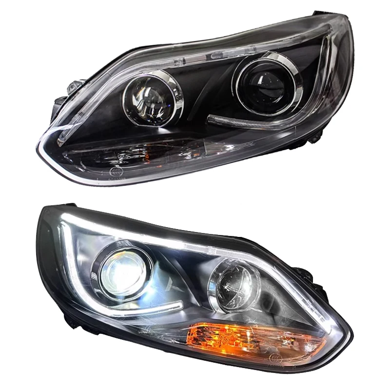 

For Ford Focus MK3 2012 2013 2014 Headlight Upgrade LED Car Accessories Head Light Headlamp DRL Front Light Haed Lamp Projector