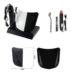 Ultimate PPF Test Kit: Complete Set with Mini Hood, Heat Gun, Copper Brush for Self-Healing, Scratch & Abrasion Testing MO-648D