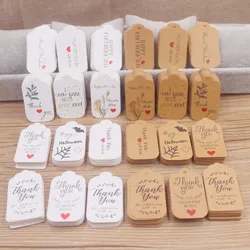 5 * 3cm label card Valentine's Day gift/handicraft/bakery/candy label