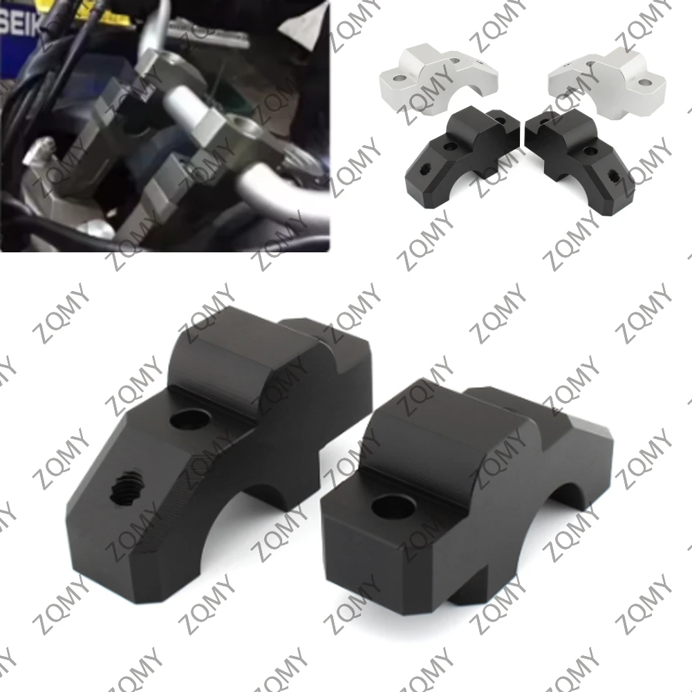 Motorcycle Handlebar Bar Risers Mount Handle Clamp For Yamaha MT09 Tracer FZ09 2015 2016 2017 2018 2019 2020