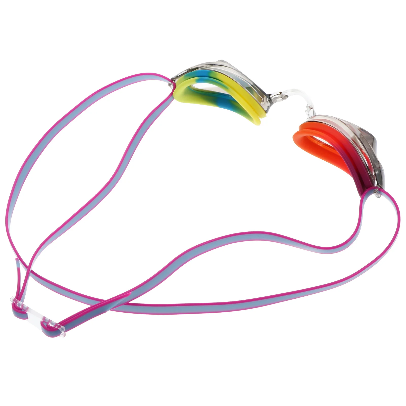 

1pc Waterproof Anti-Fog Swimming Goggles High Definition For Adults Adjustable Strap Skin-Friendly Silicone Swimming Supplies