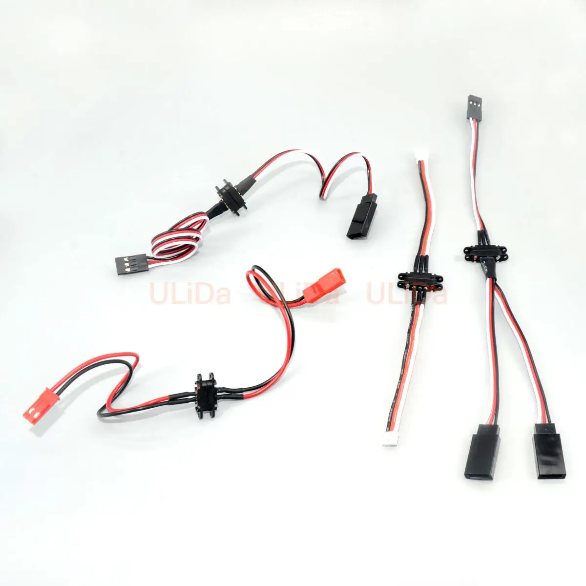 Magnetic Snap-On ZH1.5 JST JR Extension Cable - Quick-Connect for RC Models Car Quadcopter Secure Fit Transmitter/Receiver Wire