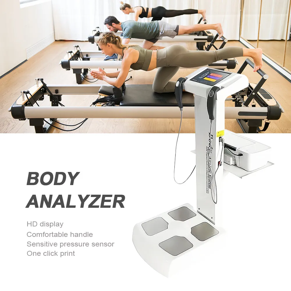 Full Body Scanner Human Elements Analysis Diagnosis System Fat Measurement Weight Scale Body Composition Analyzer with Printer