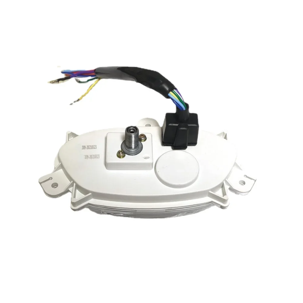 لوحة أدوات LCD للتعديل المباشر للدراجات النارية، ساعة إلكترونية LCD، عداد رمز الأميال لـ ybr125