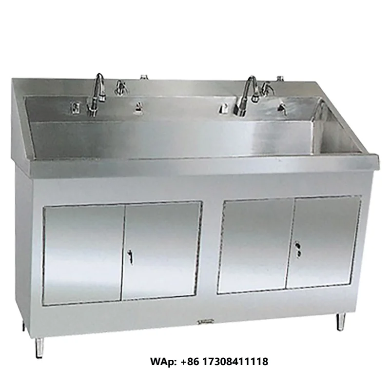 MN-SUS142 Stainless Steel Hand-washing Basin Medical Washing Sink