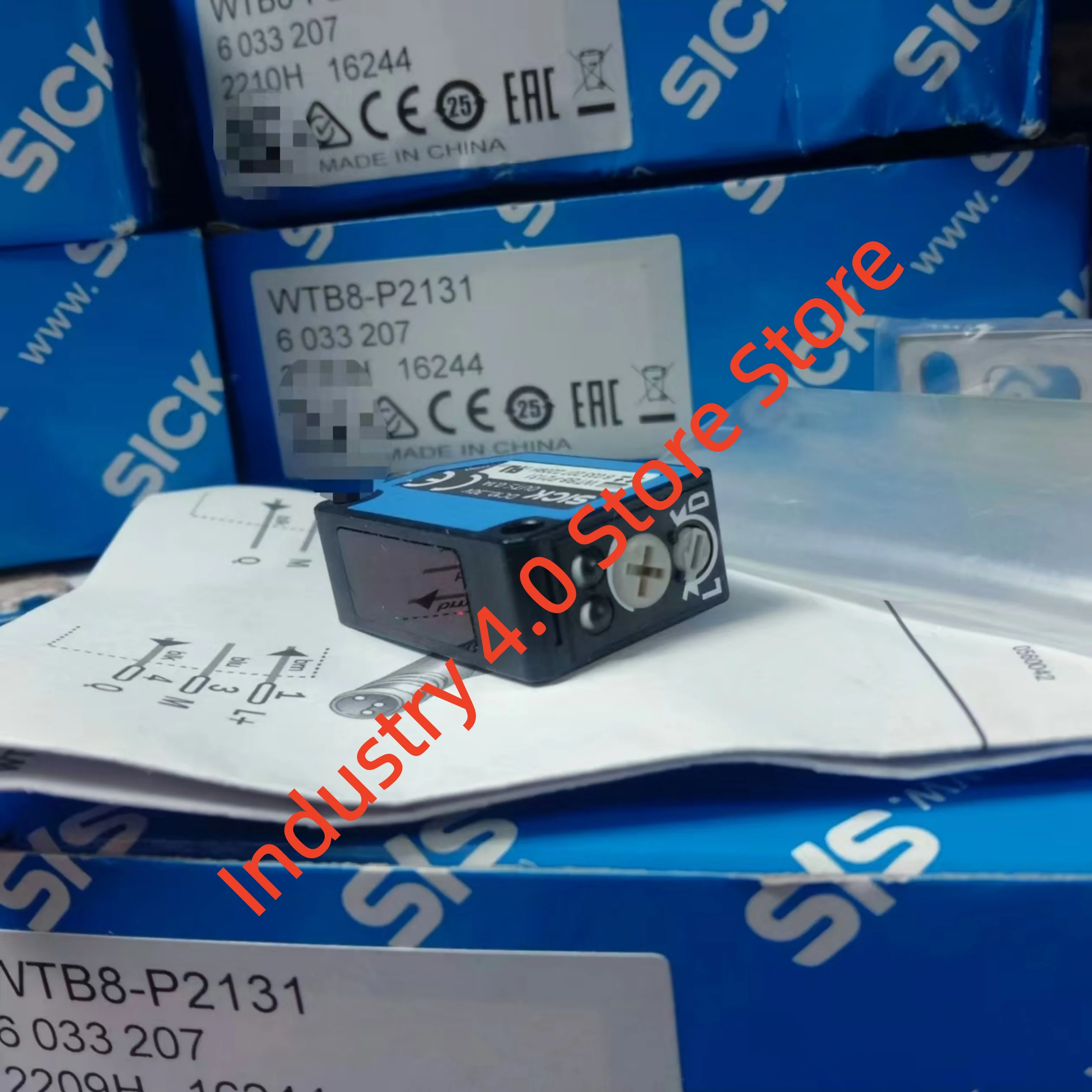 Novo sensor de proximidade original WTB8-P2131 6033207