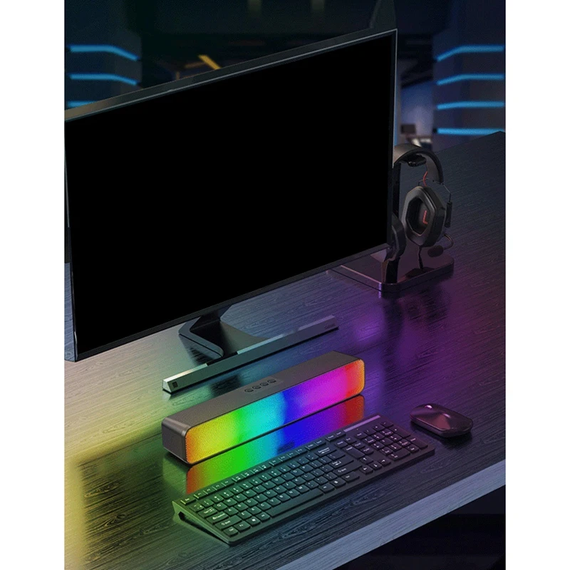 RGB 블루투스 스피커, 다채로운 Marquee, 휴대폰 컴퓨터에 적합, 태블릿 블루투스 장치