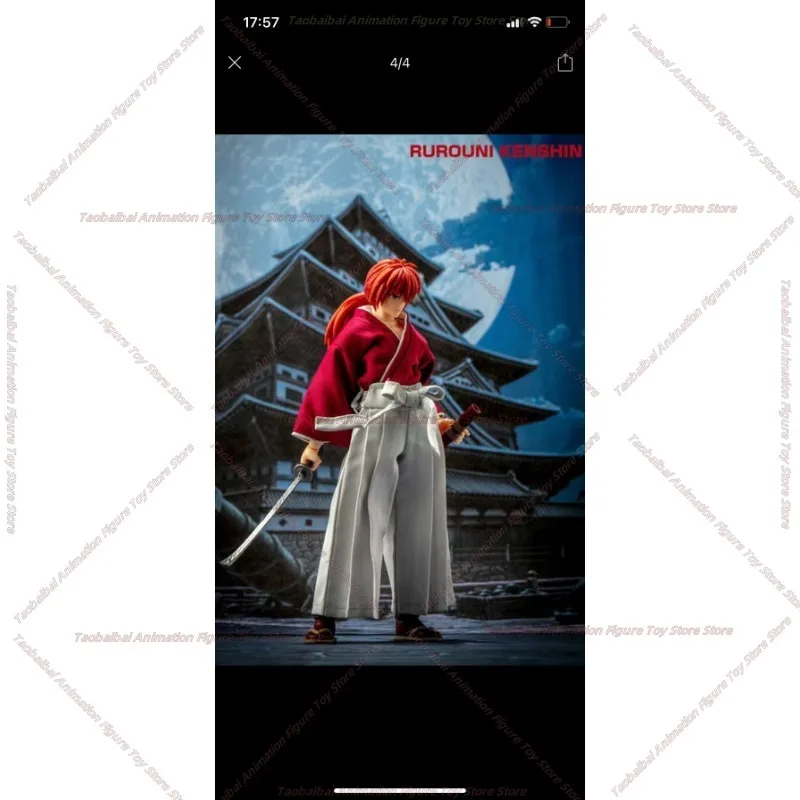 Daishou Model Gt Rurouni Kenshin, Himura Kenshin 2.0 Battosai, Cloth Movable Figure