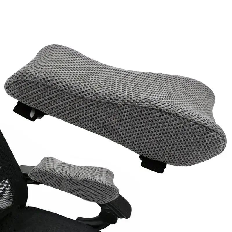 Fundas para reposabrazos de silla de oficina, cojín para codo de silla de oficina, almohadillas para reposabrazos, soporte para mejorar la postura, coderas lavables para silla con