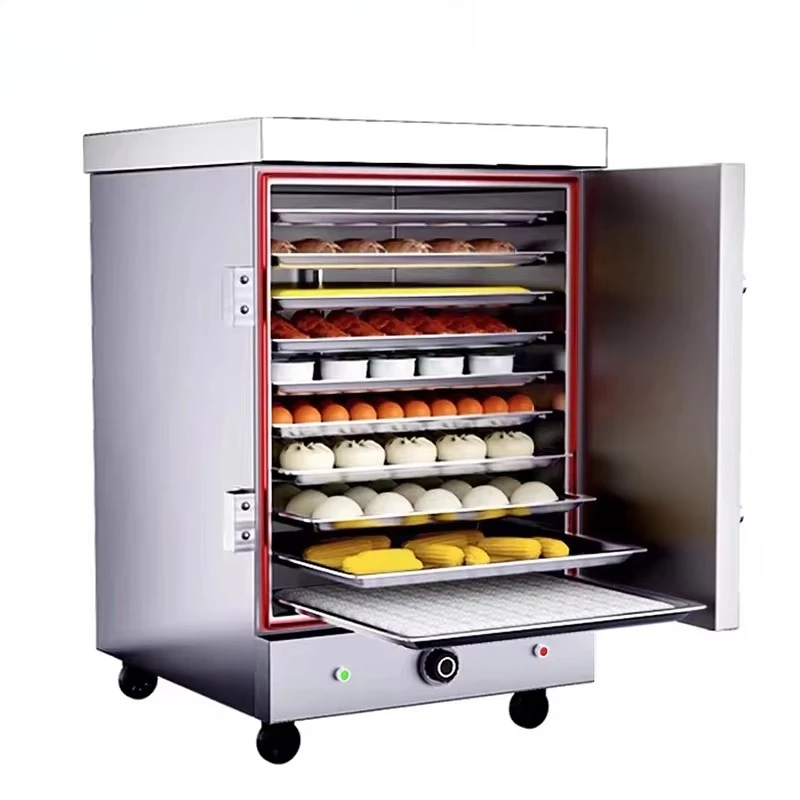 rays Electric Cooking Rice Food Steamers  Large Industrial Food Steaming Cabinet Gas Rice Steamer 12 Trays 24 T