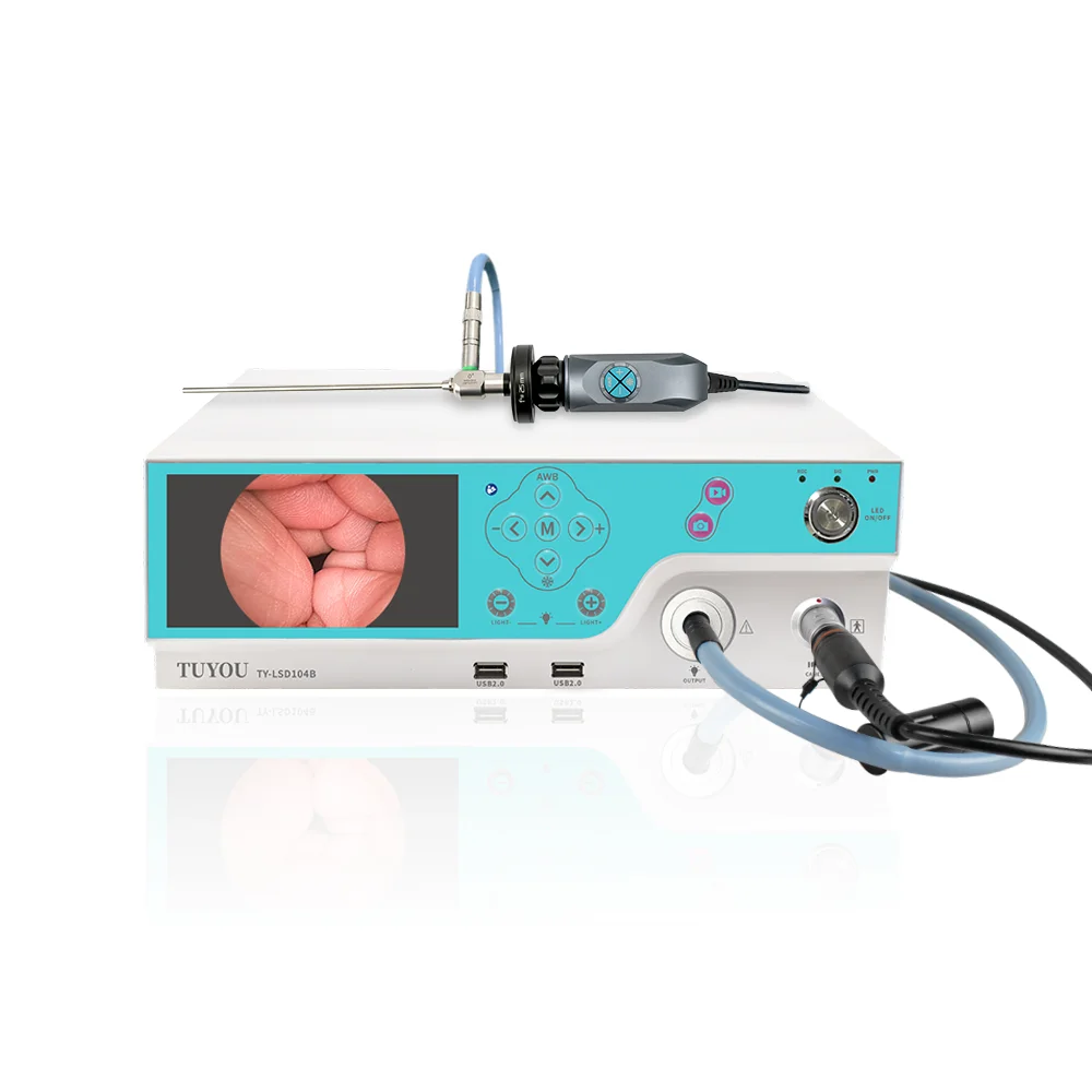 Blue Design Medical Camera for Endoscopy Equipment with Light Source Industrial Heavy Load CE High Precision Durable
