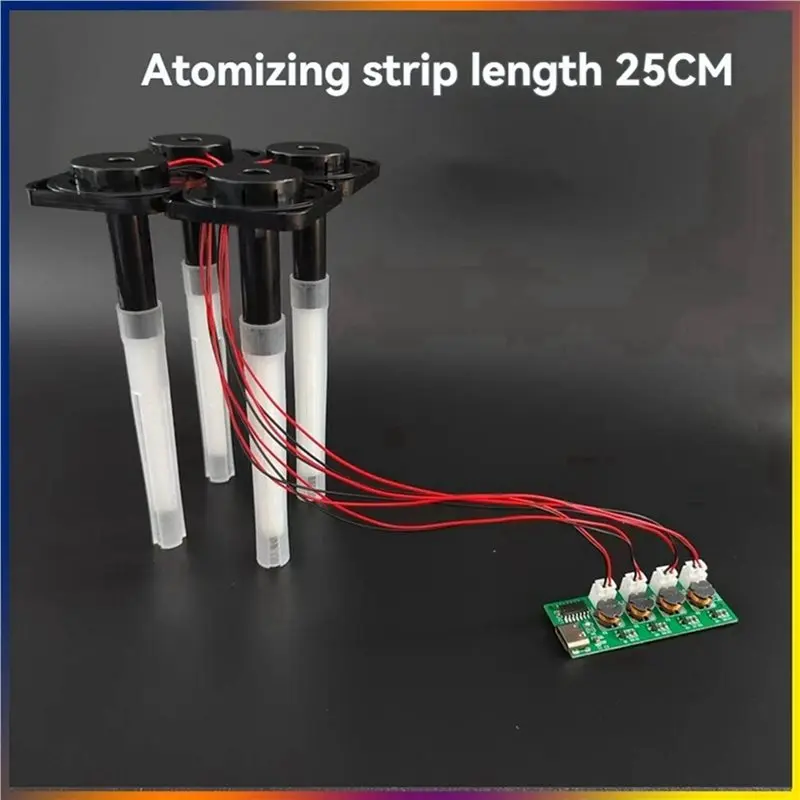 B83B-3X Four-Spray Humidifier Module DIY Atomizer Control Board Driver Circuit Board 1 To 4 Plant Watering Large Fog Volume