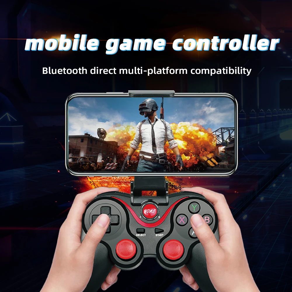 X3 gamepad mobile phone controller  support for Android/iOS/Hongmeng  2.4G Wireless BT Joystick Game Controller