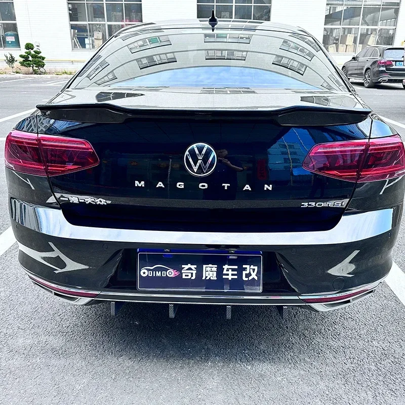 New！ For VW Passat B8 Rear Spoiler 2015 2016 2017 2018 2019 2020 2021 2022 2023 Passat B8 Sedan Spoilers Rear tail wing Accessor