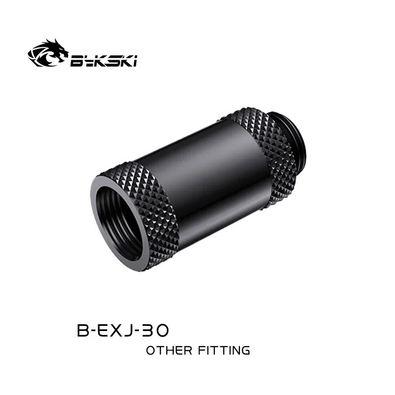 Bykski B-EXJ-30,30mm Male To Female Extender Fittings, Boutique Diamond Pattern,Multiple Color G1/4 Male To Female Fittings