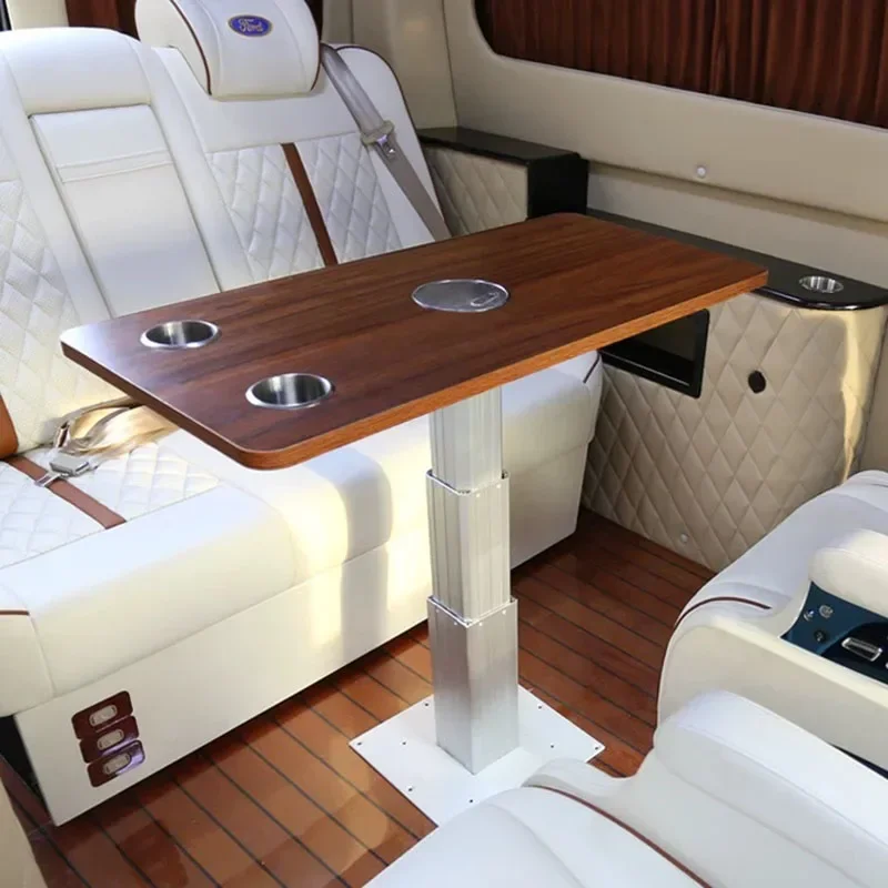 Retractable Dining Table with Accessories for RV Boat Car Lift Special Modified Home Furniture Installation Kit