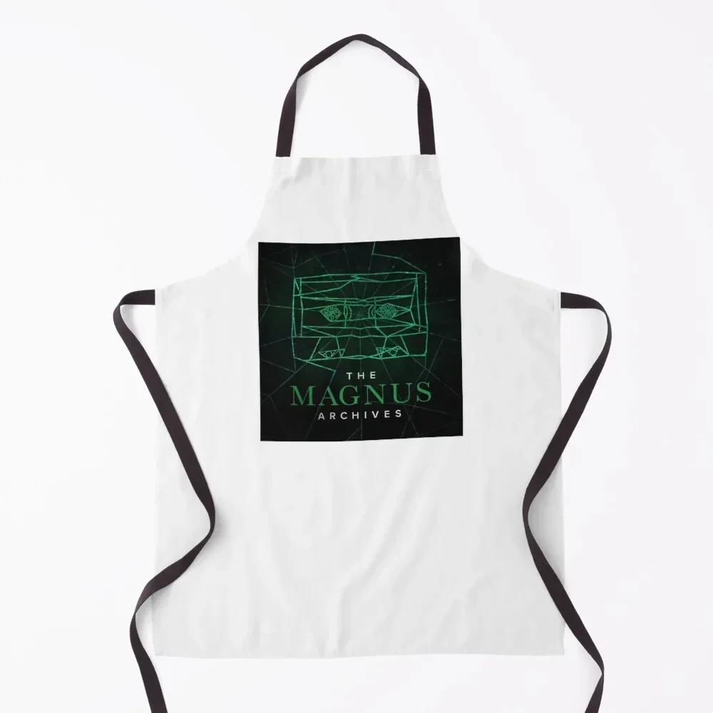 

The Magnus Archives Logo (Season 5) (Square Block Logo) Apron Kitchen Special Accessories professional hairdresser Apron