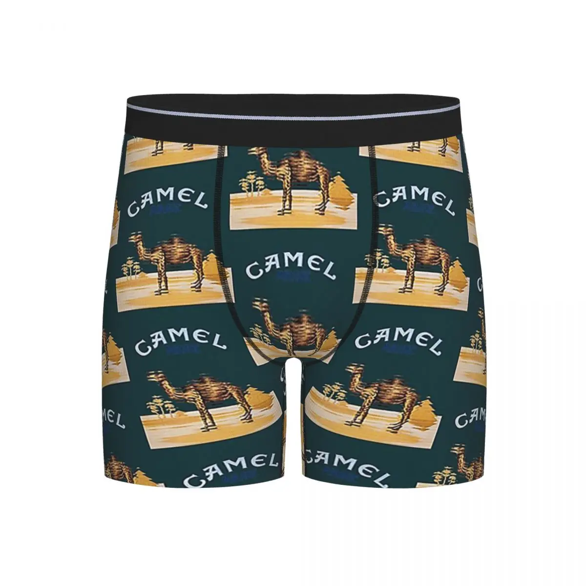 

Long Boxer Underpants Shorts Camel Panties Men Breathable Underwear for Homme Man Boyfriend Gift