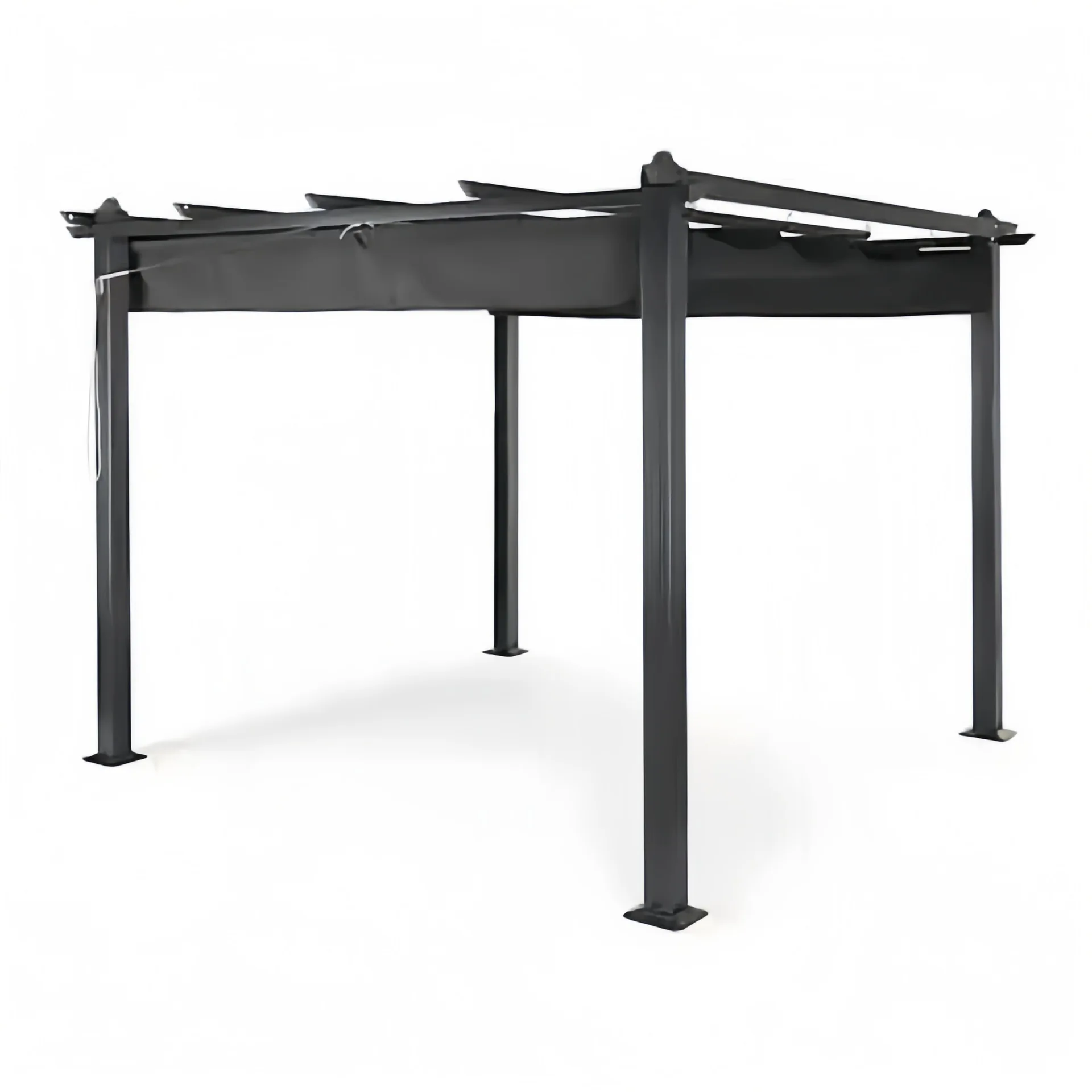 

Outdoor terrace courtyard sliding canopy Outdoor garden awning Manual telescopic