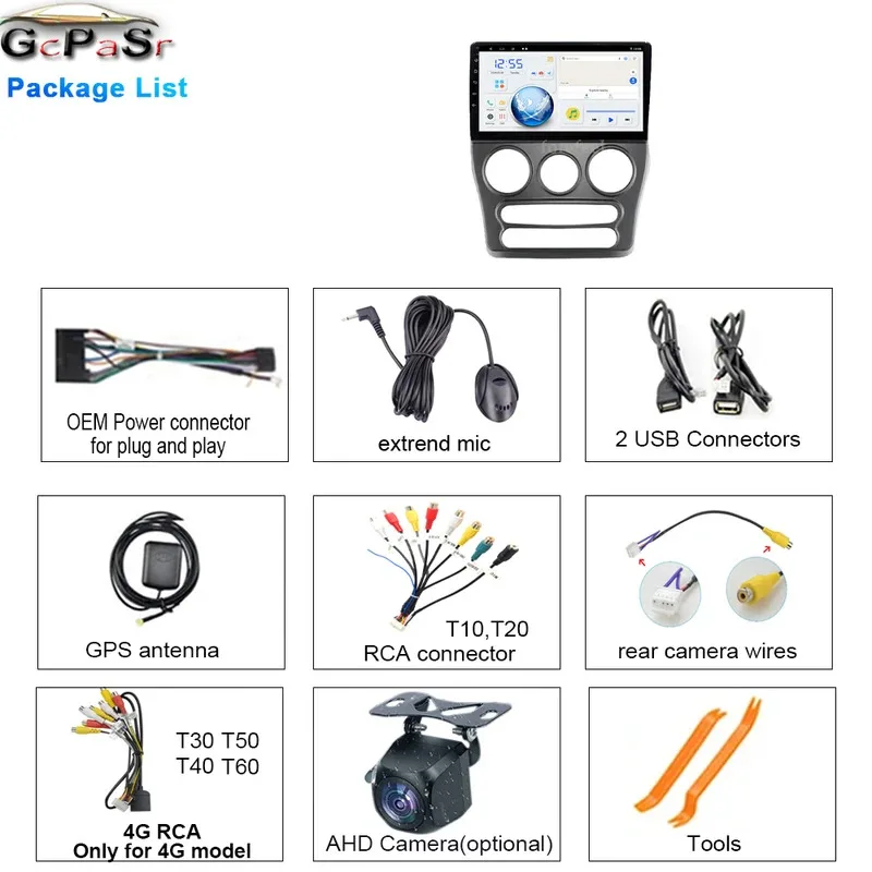 راديو سيارة أندرويد 15 لشيري QQ 2013 - 2019 نظام تحديد المواقع نافي QLED 4G LTE 5G واي فاي الوسائط المتعددة مشغل فيديو ستيريو رئيس وحدة رقم 2din DVD