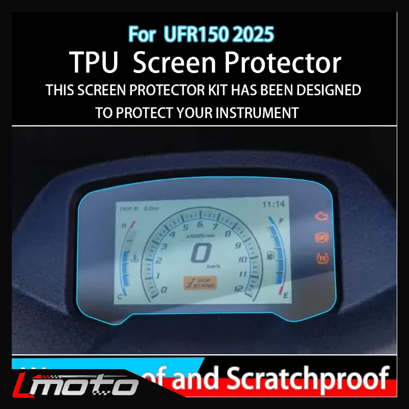 

For Haojue UFR150 UFR 150 ufr150 2025 Motorcycle Instrument Dashboard Speedometer Protection Film Screen Accessories