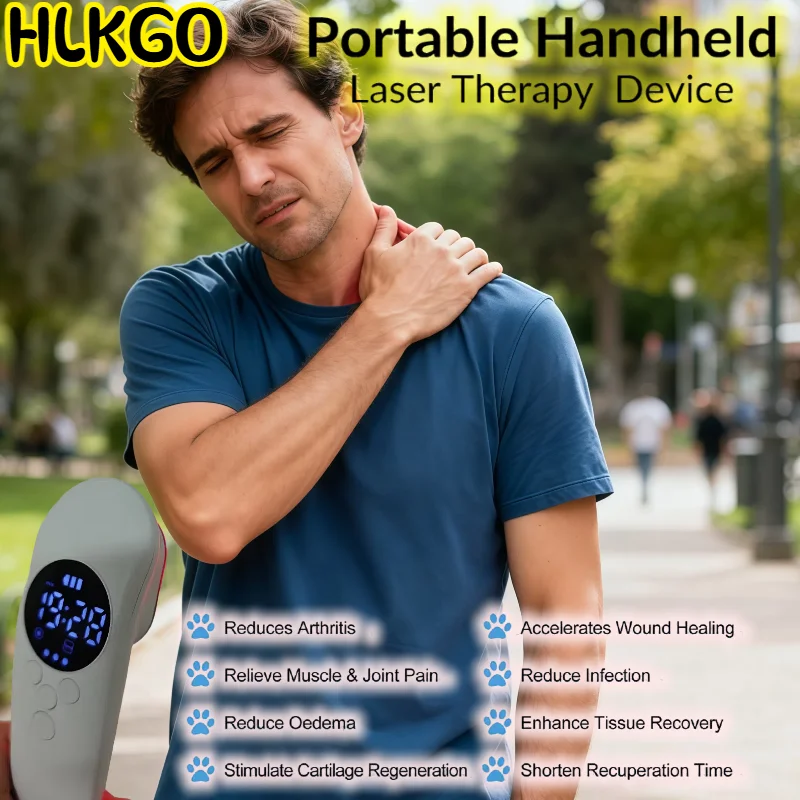 

Неинвазивное лазерное устройство низкого уровня 650 нм 808 нм для эффективного облегчения боли от хронической спины, шеи, колена