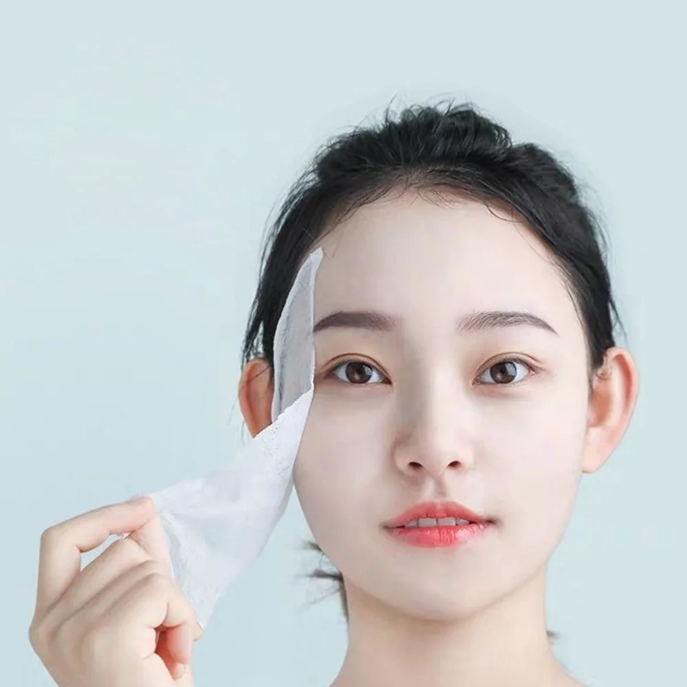 메이크업 패드 얇은 리무버 시트 페이셜 패션 코튼 여성용 페이스 화이트 걸